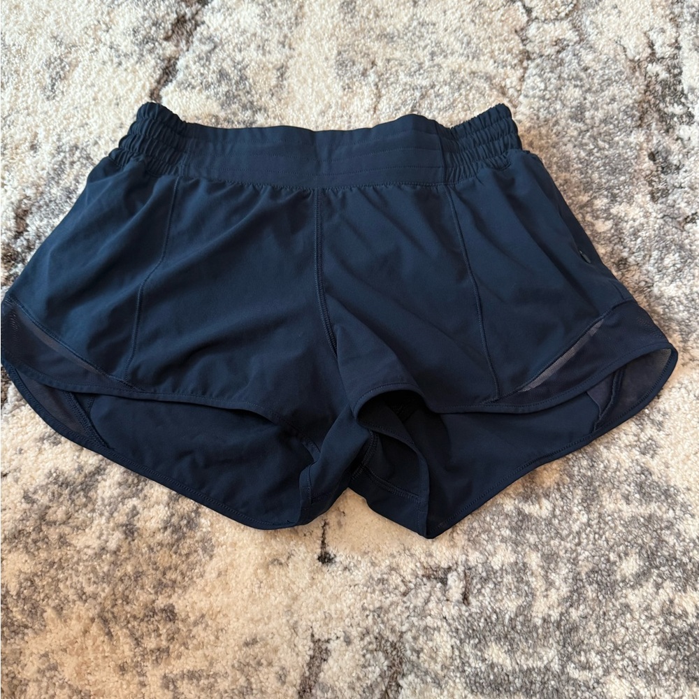 High rise shorts size 6 navy